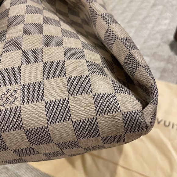Authentic LOUIS VUITTON Damier Azur Artsy - Picture 7 of 13